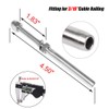 20 Pack Cable Railing Swage Threaded Stud Tension End Fitting