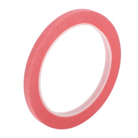 TUCKBOLD Painters Tape Medium Tack Easy Removal Masking Master Tape Pink 1 Pc 2500 x 0.60 x 0.01cm / 27.34 Yards x 0.24 Inches x 140um