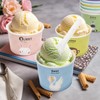QIANAI Paper Disposable Ice Cream Bowls Ice Cream Cups with