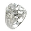 Nugget Rings Polished 925 Sterling Silver for Men (Size 8)