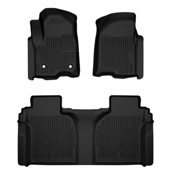 TPE All-Weather Floor Liners Mats Cargo Liners Compatible with 2019-2024