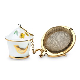 PIP STUDIO Floral Birdhouse Tea Strainer