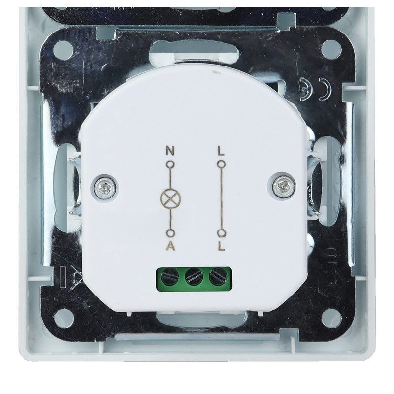 Milos Socket Motion Sensor Indoor Flush-Mounted I 160° 2-Wire Built-in