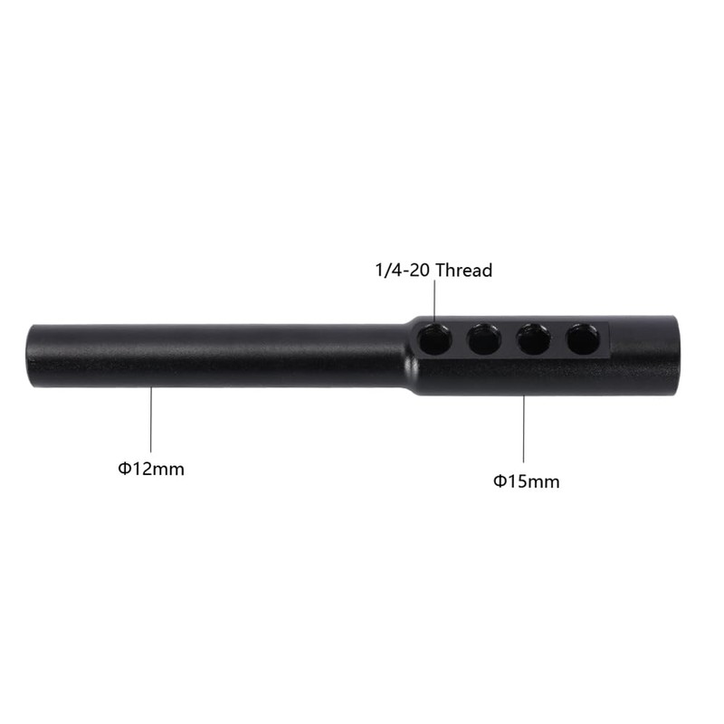 NICEYRIG 15mm to 12mm Rod Dual-Standard Rod Switching for DSLR