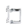 TechnologyLK Gordon Glass® Framed Shower Door Pull Handle 2" Chrome