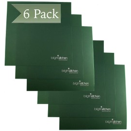 Set of 6-14" x 14" Silicone Sheets for Excalibur Dehydrator Bright Kitchen Re-Usable Non-Stick Mat (6)