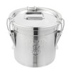 DYNAMI 304 Stainless Steel Containers With Lid,202oz Airtight Flour Container