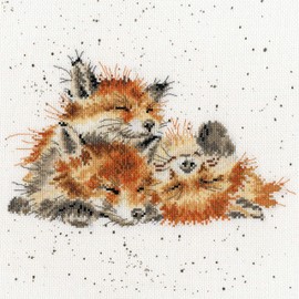 Bothy Threads Cross Stitch Kit Nap 26 x 26 cm