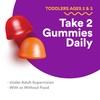 SmartyPants Organic Toddler Multivitamin Gummies: Probiotics, Omega 3 (ALA), Vitamin