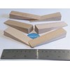 ShieldUp 6 x Genuine Beech Wood Wedges - 100mm x