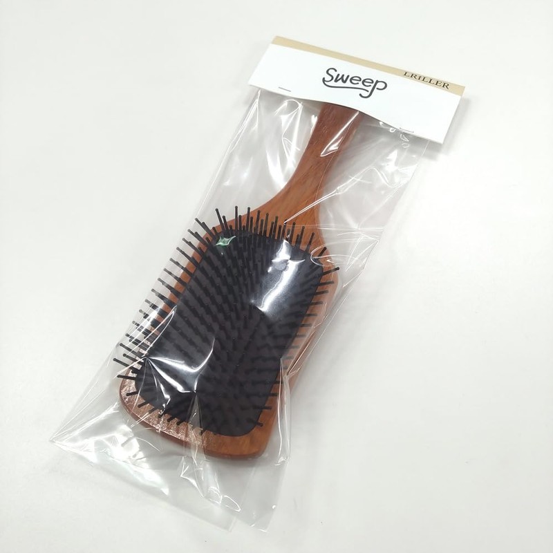LRiLLER SWEEP Paddle Brush, Massage, Scalp Care, Comb, Promotes Circulation,