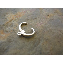 Unbranded Sterling Silver Pendant Enhancer Hanger For Omega Pearls 5 MM.....NEW***