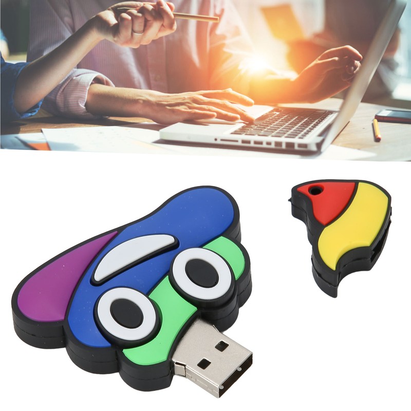 USB 2.0 Flash Drive Cute Cartoon Pattern Data Storage U