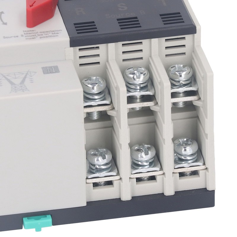 Dual Power Automatic Transfer Switch, 3P AC Flame Retardant PC