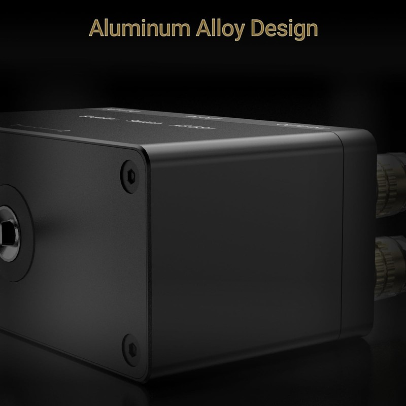 Cubilux AS-BS1 2-Way Speaker Selector Switch Box, A/B Amplifier Switcher
