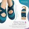 FITKICKS Crossovers Active Footwear, Foldable Shoes, X-Large, Teal