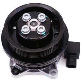 03C121004J Engine Water Pump with Pulley Compatible with A1 Sko-da Fab-ia VW Go-lf Je-tta Pass-sat Tou-ran