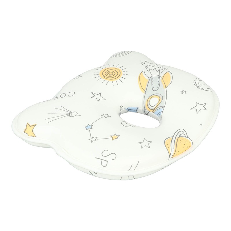 Baby Head Shaping Pillow Prevent Flat Head Cartoon Pattern Soft
