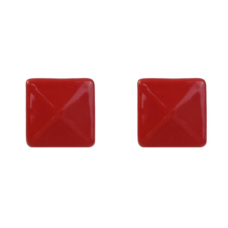 UTALIND 10PCS Cabinet Knobs Square Dresser Knobs, Ceramic Decorative Cabinet