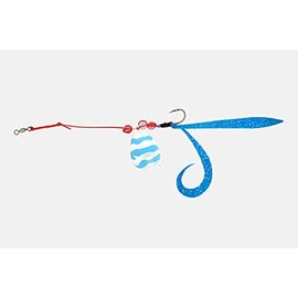 JACKALL Egg Shot Curly No. 2 Blue Wave Egg