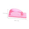 VICASKY 4pcs Nail Cleaning Brushes Durable Fingernail and Toenail Scrubbers