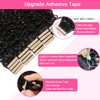 Hotlulana 60pcs Kinky straight Tape in Extensions for Black Women