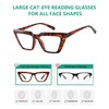 Eyekepper 10 Pack Reading Glasses Design Cat-Eye Large Readers Women