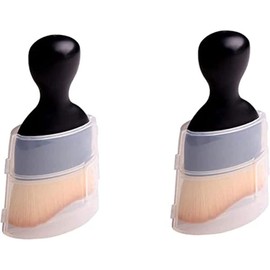 2PCS Car Interior Cleaning Soft Brush Instrument Panel Crevice Dust Removal Tool