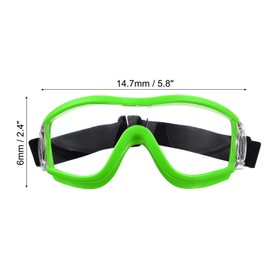 MECCANIXITY Safety Glasses, Anti-Fog Goggles Protective Scratch Resistant Clear Lens Work Outdoor Eye Protection Safety Goggles for Men Women Industrial Lab, Fruit Green
