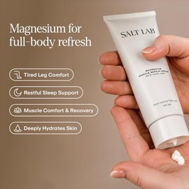 La frmula nica de la crema de magnesio natural Mindfully contiene magnesio calmante, MSM conocido por ayudar al cuerpo a equilibrar su respuesta a la 