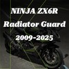 ZX6R ZX-6R Motorcycle Radiator Cover Radiator Grill Cover Compatible with