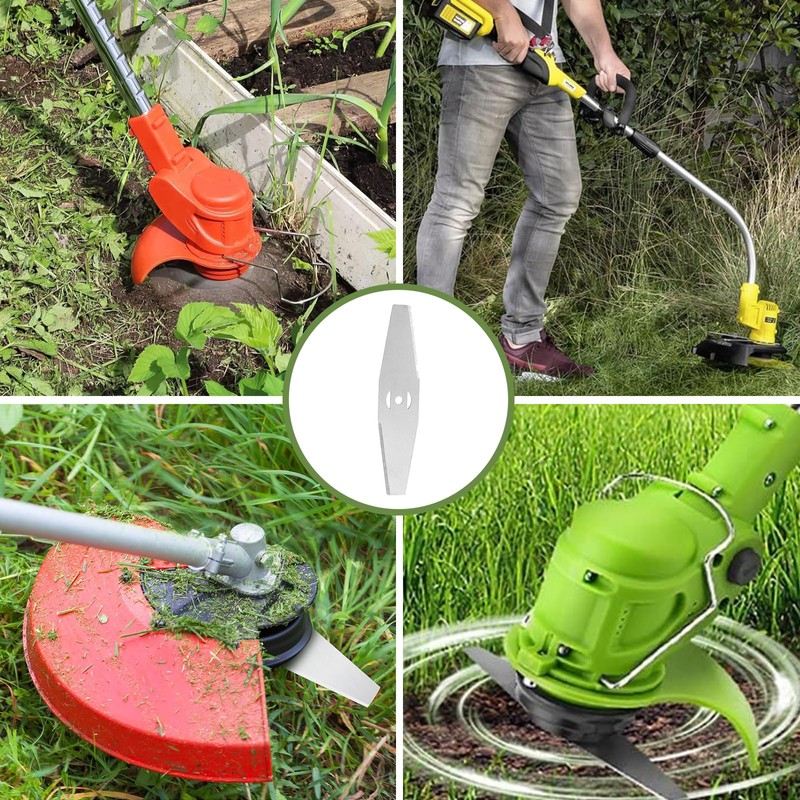 eupdd 16 metal grass trimmer blades: 15 cm grass trimmer