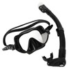 Snorkel Diving Goggles Portable Folding Silicone Full Dry Top Snorkel