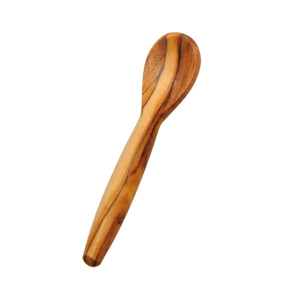Olive Wood Salt Spoon 7 cm