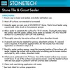 STONETECH Stone, Tile & Grout Sealer, 1 Quart/32OZ (946ML) Bottle