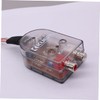 Mipcase 2Pcs Car Audio Converter Transparent High to Low Speaker