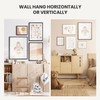 Opposite Wall - 11x17 in - Natural Solid Oak Wood