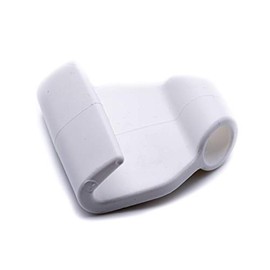 J Clarke Marine Pack of 10 - Rib hooks for bungee cord to hold down covers (White)