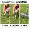 Golf Divot Repair Tool for Green Care – Aluminum Alloy