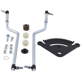 LSSOCH Steering Sector Drag Link Kit GY21250 GY21251 GX20053 GX21994 GX21942BLE GX20054 19M7835 14M7400 M153513 Compatible With JD Tractor D100 D105 D110 D120 D125 D130 D140 LA140 LA145 LA150 LA155