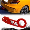 DTM JDM Red Front + Rear 2" Anodized Billet Aluminum