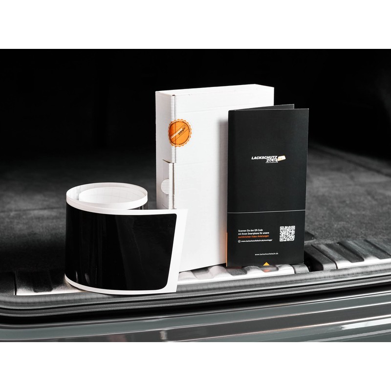 SPF24 Loading Sill Protection Film Black Smooth High Gloss for