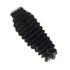 Deep Wave Tape in Extensions Human Hair 14inch Color #1B