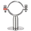sourcing map Wall Mount Ceiling Mount Pipe Support, 304 Stainless