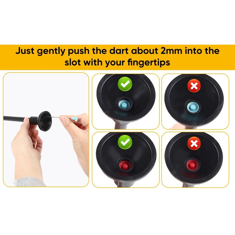 Blow Dart Guns for Adults Shooting Darts .40 Cal Stun