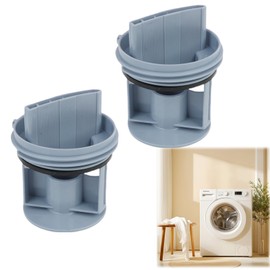 2 Pack Washing Machine Lint Filter Washing Machine Filter Lint Filter for Washing Machine Lint Filter for Bosch WAE Washing Machine, Lint Filter for Siemens iq700, Lint Filter for Siemens iq500