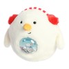Aurora® Festive Holiday Snowglobe Bellies™ Warmest Wishes Snowman™ Stuffed Animal
