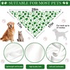 St. Patrick's Day Dog Bandana, 2 Pack Adjustable Holiday Party
