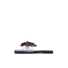 Cape Robbin Rival Sandalias planas para mujer, sandalias transparentes para