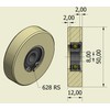 Smart Machines x 50 mm diameter milled nylon wheels made